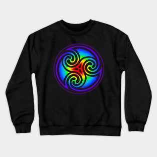 Celtic Triple Spiral Crewneck Sweatshirt